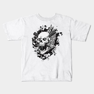 Skull Illustration Kids T-Shirt